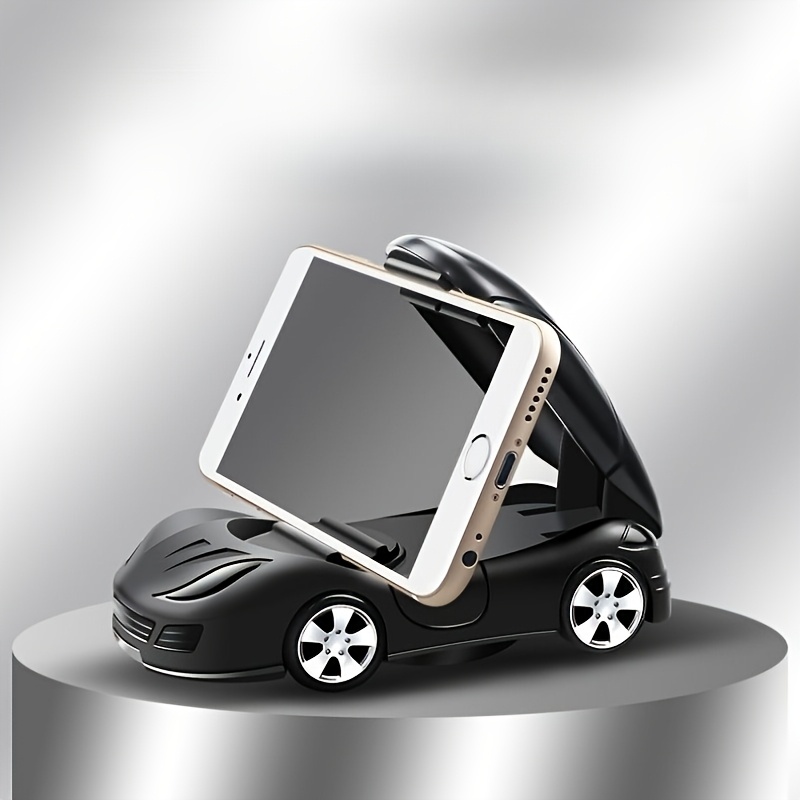 Car Model Phone Holder Set(1pc Phone Holder+1pc Shift Gears), Foldable Car Dashboard Phone Holder, 360 ° Rotating Universal Phone Holder, Car Accessories