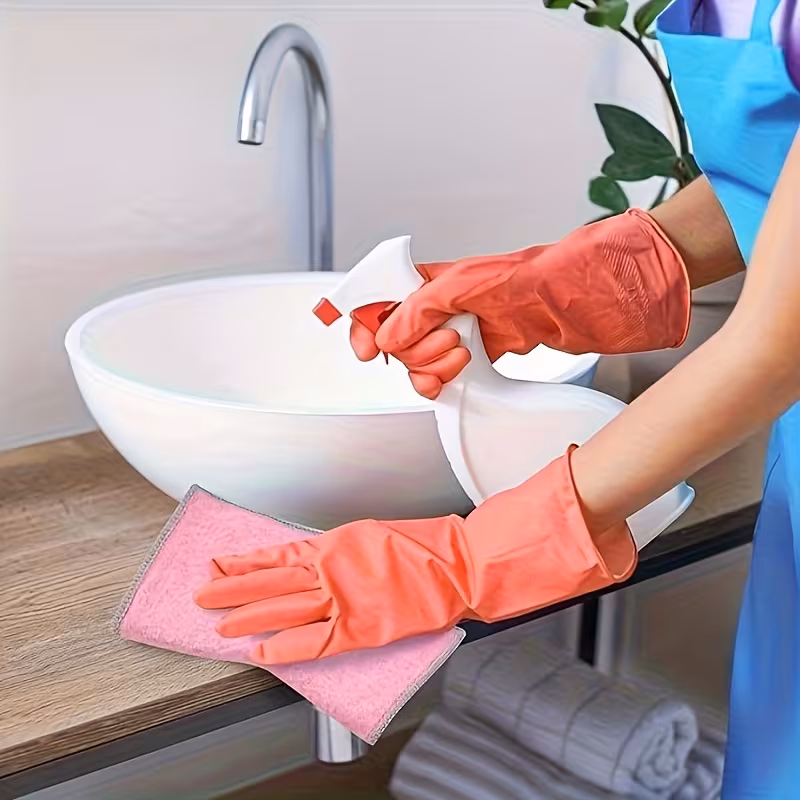 new upgrade double sided silvery wire cloths steel wire dishwashing rag reusable cleaning cloths kitchen cleaning cloth cookware sinks dishes stove Product details 3
