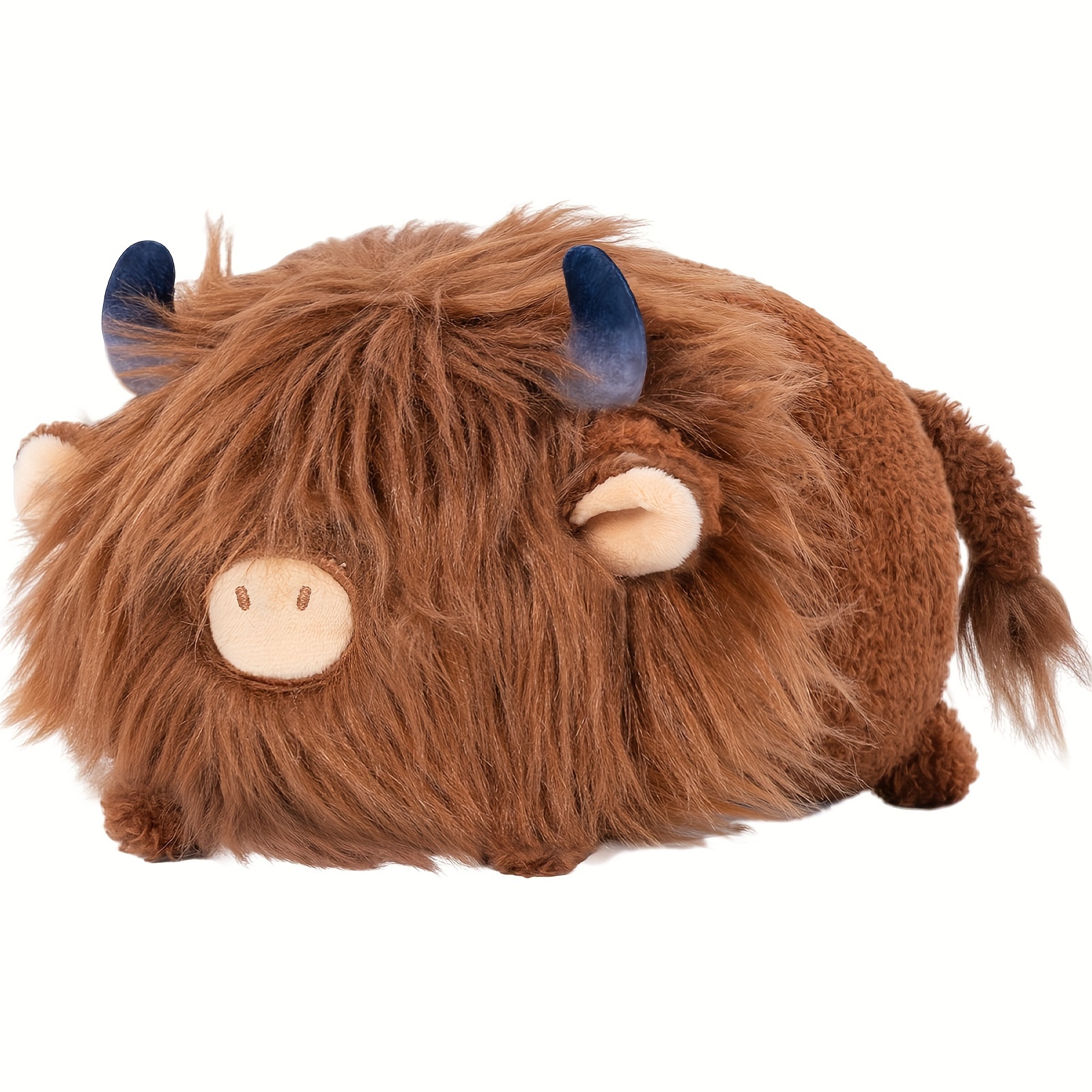 

Mewaii Cute Highland Cow Plush Pillow, 7inch Cow Stuffed Toy, Highland Cow Plushies, Soft Squishy Gifts