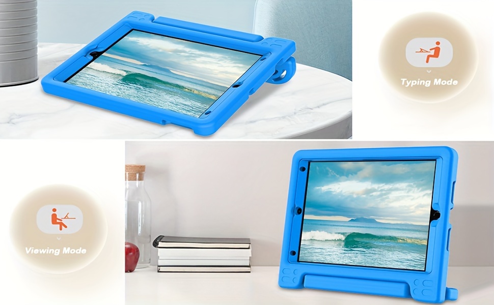 Custodia per iPad Pro 11 1a 2a 3a 4a 10.2 7a 8a 9a Air 1 Air 2 Pro 9.7 5a 6a mini 6 5 4 Cover protezione schermo in PET cinturino  7