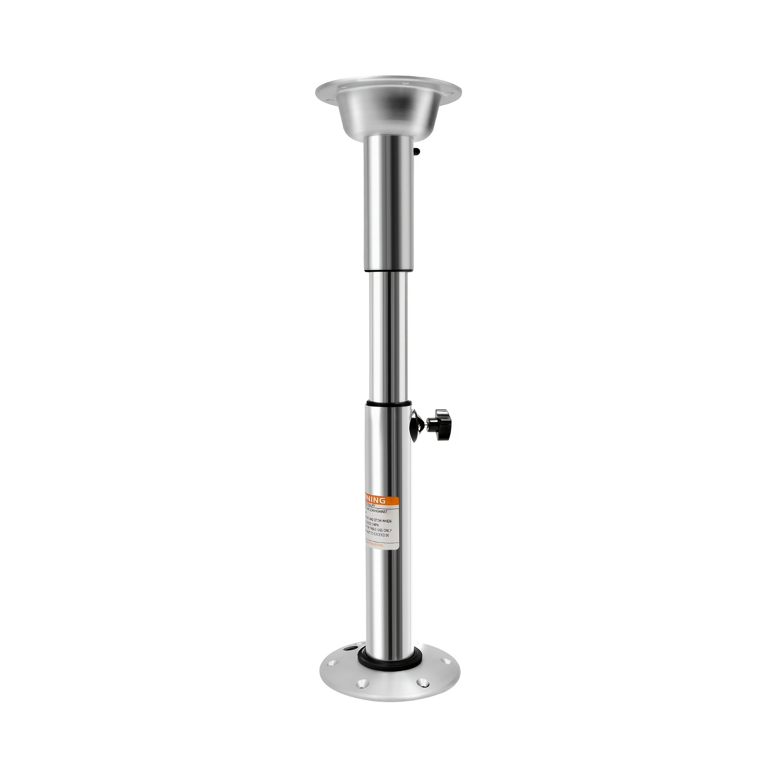 TEMU Adjustable Boat Table Pedestal Leg, Detachable Aluminum Alloy Stand Base For Rv Marine Boat Yacht, Boat Accessories, Rv Furniture, Sturdy