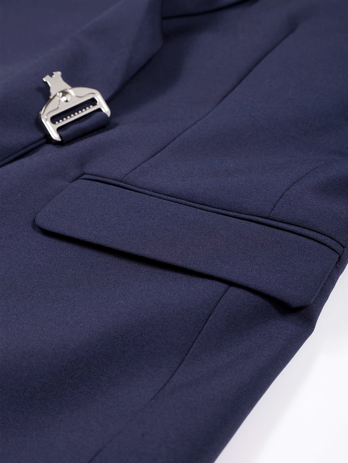 designed side buttons stylish british inspired mens suit Temu Oman