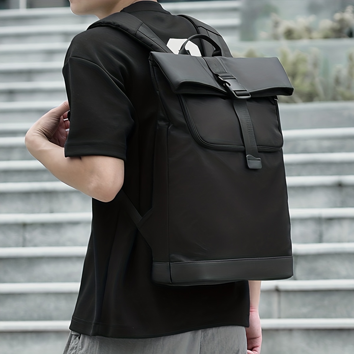 New Men'S Backpack for Daily Outings, Stylish And Versatile for Commuting, Leisure, And Travel