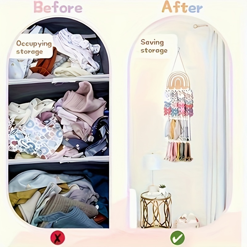 organizador almacenamiento cabello percha Temu Mexico - Main Image