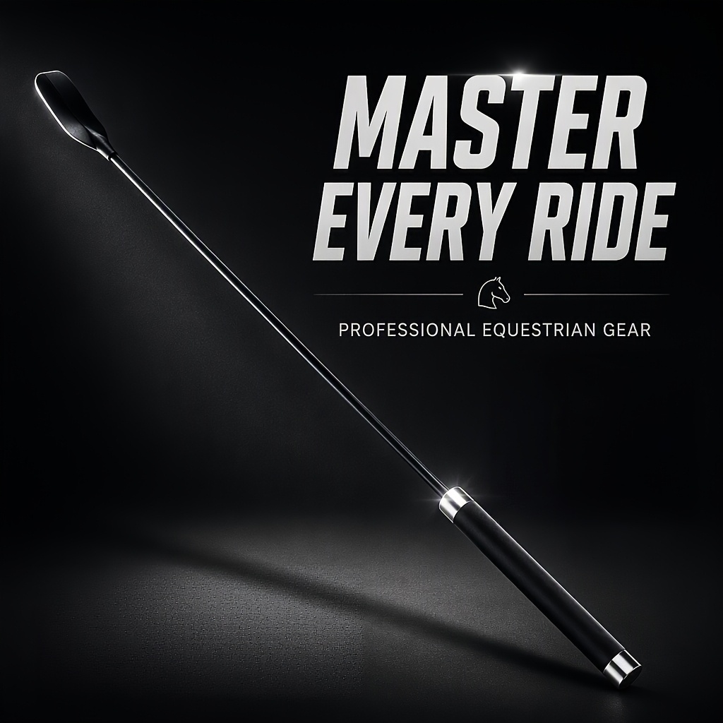 TEMU 1pc High-quality Riding Whip - Anti-slip Riding Whip - For Equestrian Training Assistance, Aid Tool - Professional Equestrian Training