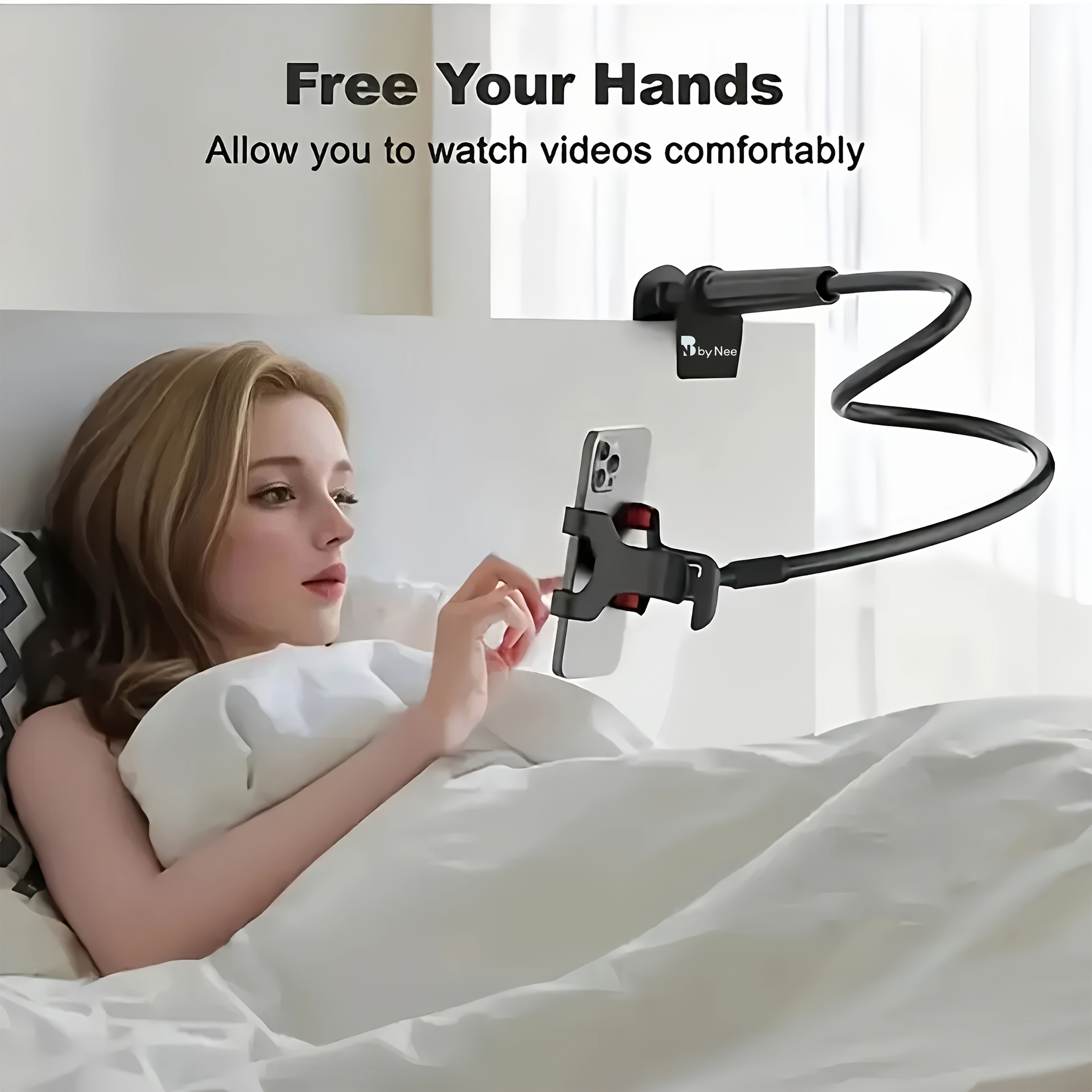 360 degree rotating phone stand spiral base lazy stand phone stand desktop stand hands free comfortable viewing angle random color