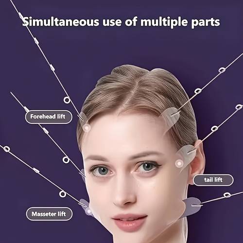 28pcs v face lifting tape set with adjustable bands invisible reusable facial shaping patches for a look unscented