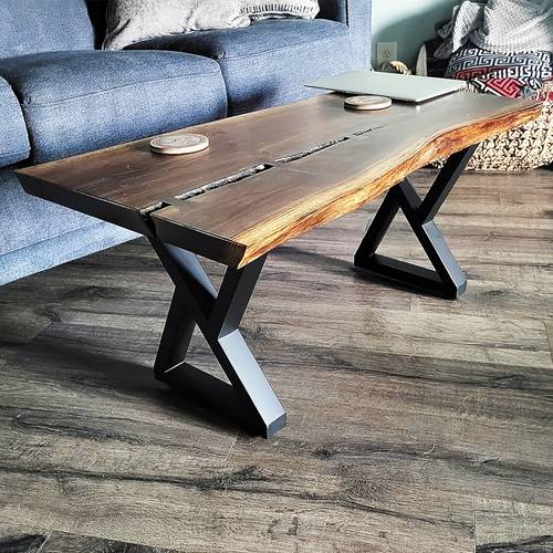 2pcs bench legs industrial inch heavy duty metal furniture legs coffee table legs for home and office decor
