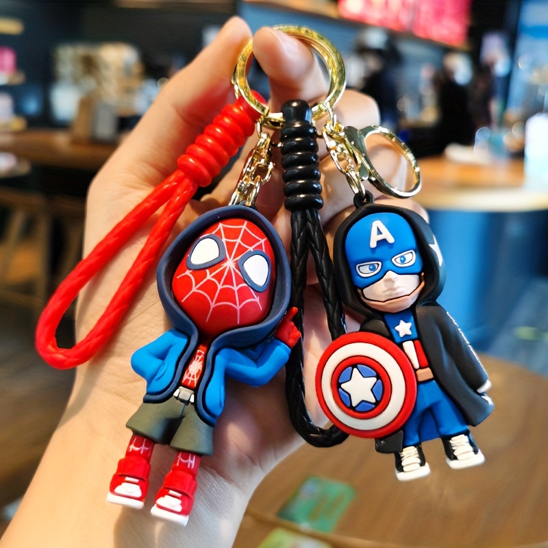 

Adorable Spider-man Keychain For Men, Spider-man And The Keychain For Men, Perfect Pendant For Bag, Ideal Choice For Birthday Gifts