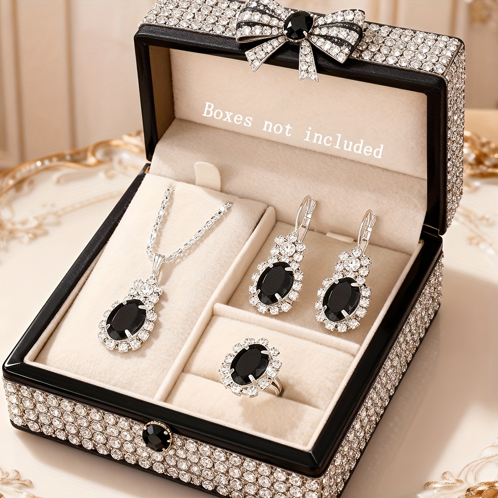 TEMU 4pcs Women's Fashion Jewelry Set