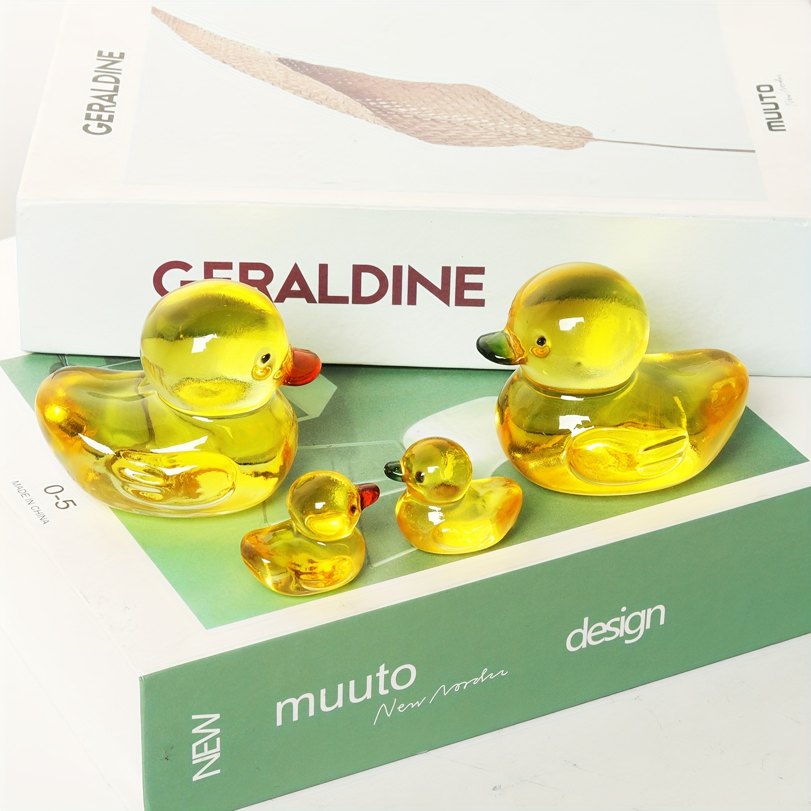 工芸品 DUCK PAIR GLASS FIGURINE HUMAN MADE DUCK PAIR GLASS FIGURINE – Trade Point_HK
