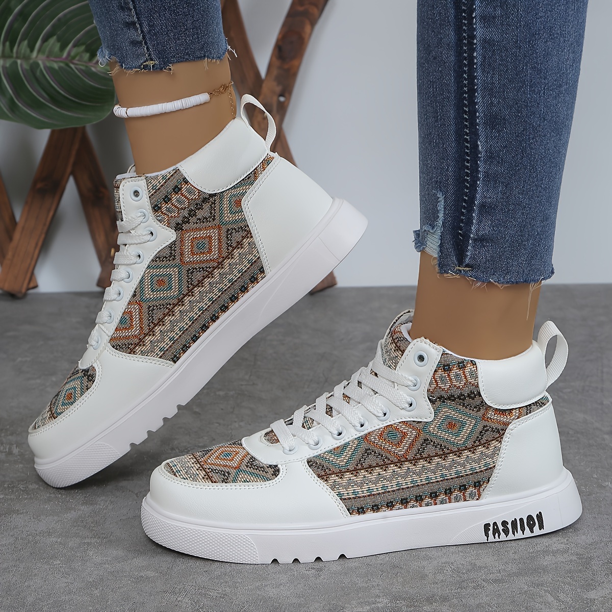 Zapatillas Lona Zapatilla Media CaÃ±a Mujer Zapatos Deportivos