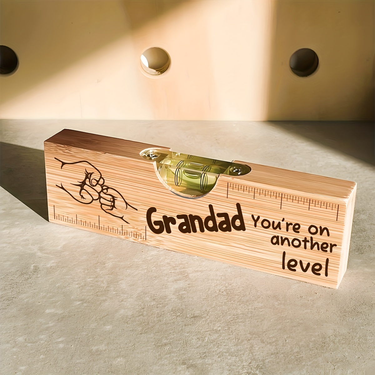 a 2d flat wooden bottle opener featuring   grandad youre on   perfect as a gift for fathers day birthdays or holidays