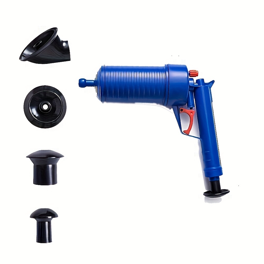 TEMU 1 Set Toilet Plunger, Remover Tool 4 , Air , Tub Opener, Plunger For Bathroom Bathtub Toilet Clogged