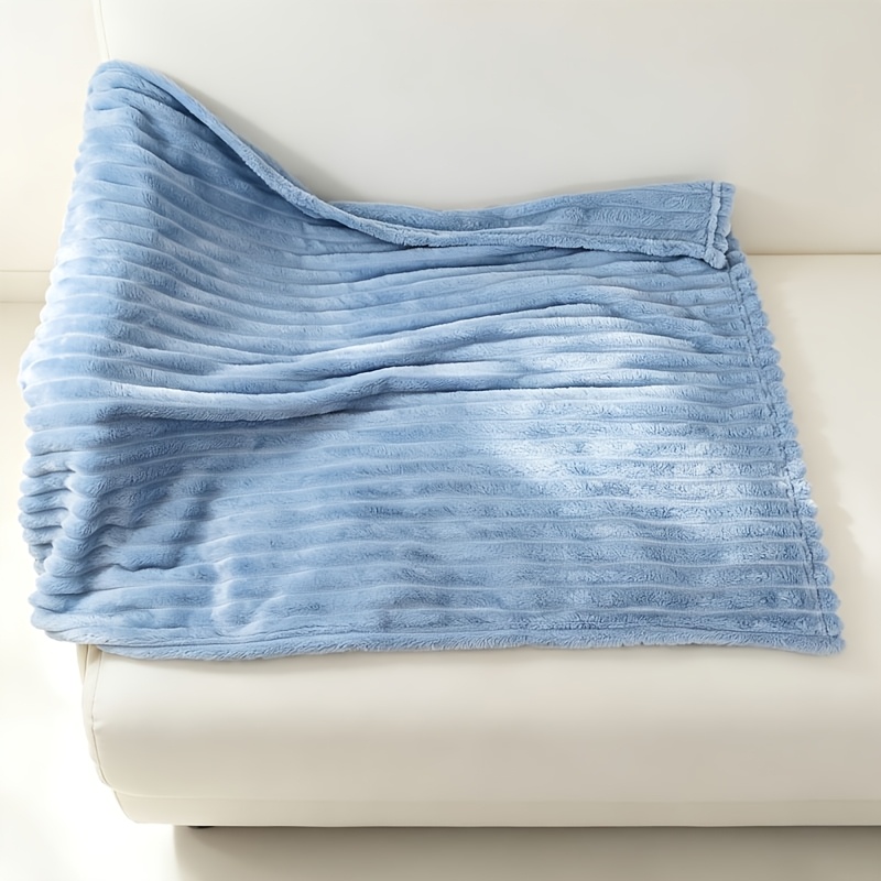 Custom Embroidered Name Flannel Blanket