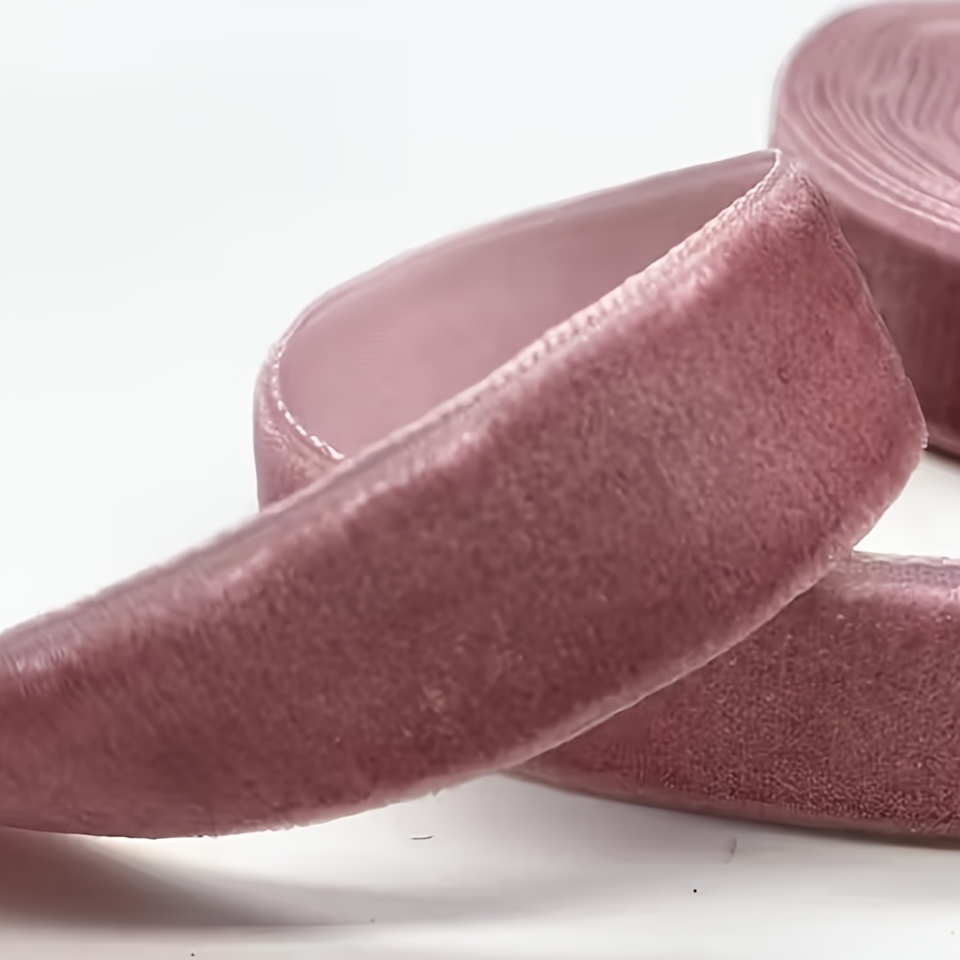 TEMU High-quality Single-sided Velvet Ribbon, 180 Inches, Multiple Colors Available. Suitable For Various Diy Decorations, Making Bows, And Handmade