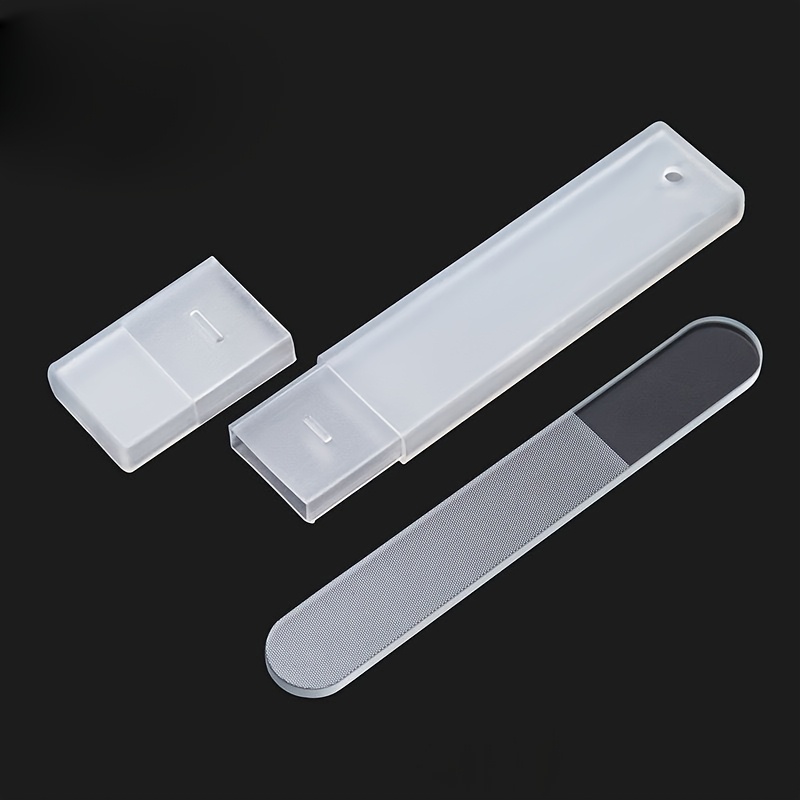 Nano Glass Nail File Sanding Strip Polishing Set