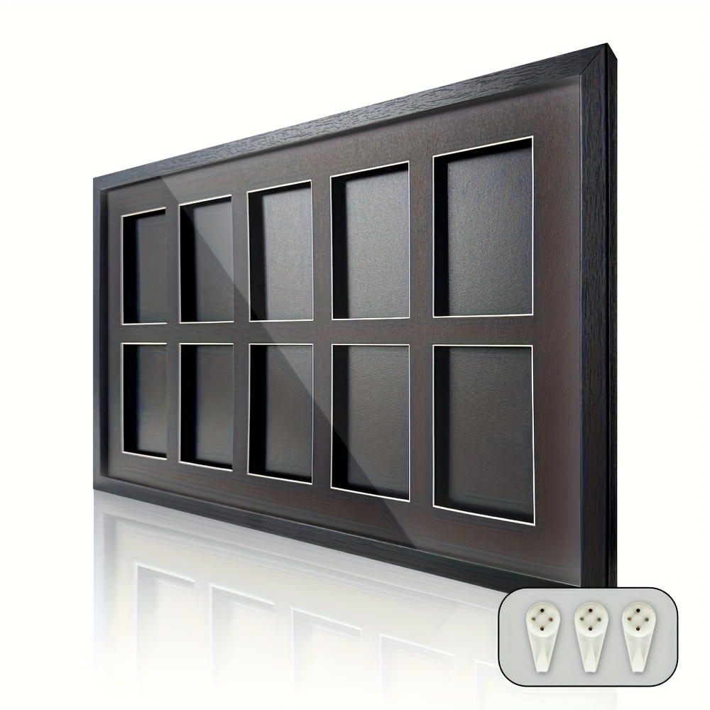 Wall-mounted Trading Card Display Case Compatible For Tcg/ptcg - Wood Card Holder Sleeves, Protective Rack For 35-360pt Sports & Game Cards (for, Tournaments,)