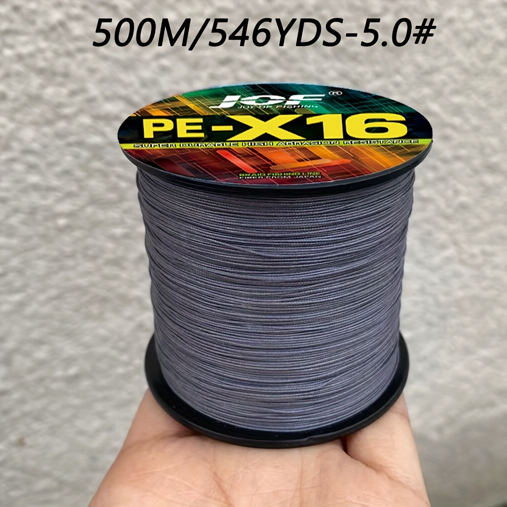 x16 pe braided fishing line diameter 0 16mm 0 8mm 500m - Temu