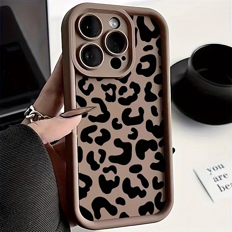 

Leopard Pattern Full-coverage Mobile Phone Case, Suitable For Iphone