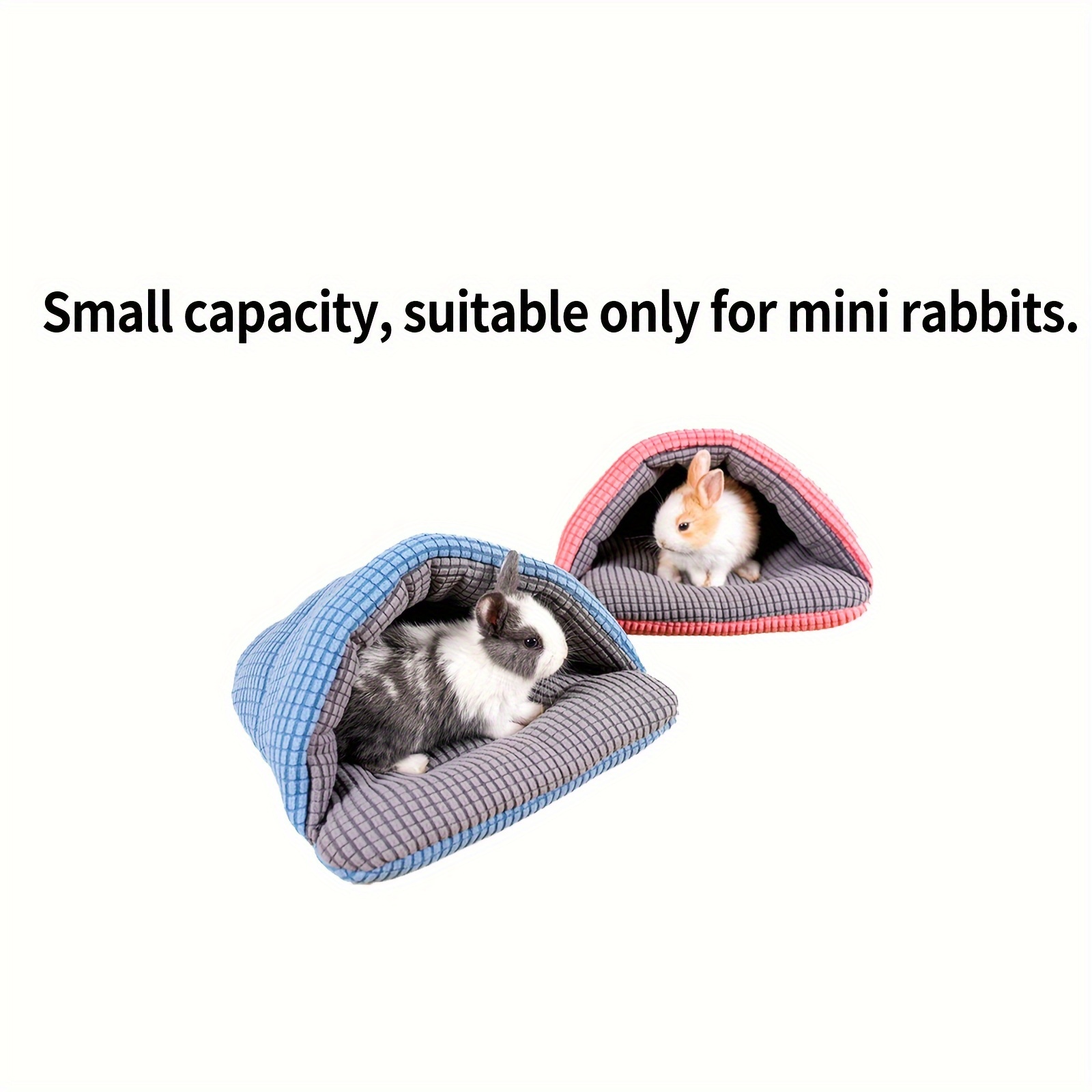 Small Animal Warm Guinea Pig Hideout, Soft Semi-Enclosed Sleeping Bag, Machine Washable, Suitable for Rabbits, Squirrels, Ferrets, Hedgehogs, Guinea Pigs, and Kittens