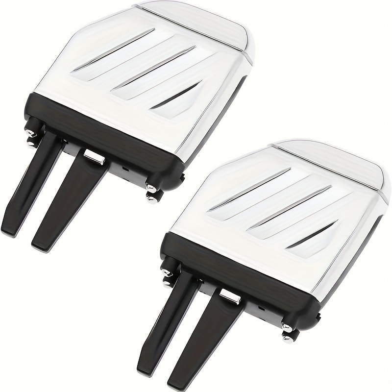 2pcs air vent outlet tab clip replacement for land for     2 car air conditioning vent paddles accessories abs