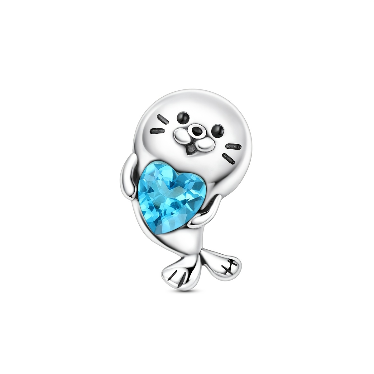 TEMU Ciondoli e Perline Color Compatibili con Braccialetto e Collana Originali per Creazioni Fai da Te, Versione Q dei Ciondoli a Forma di Cuore con