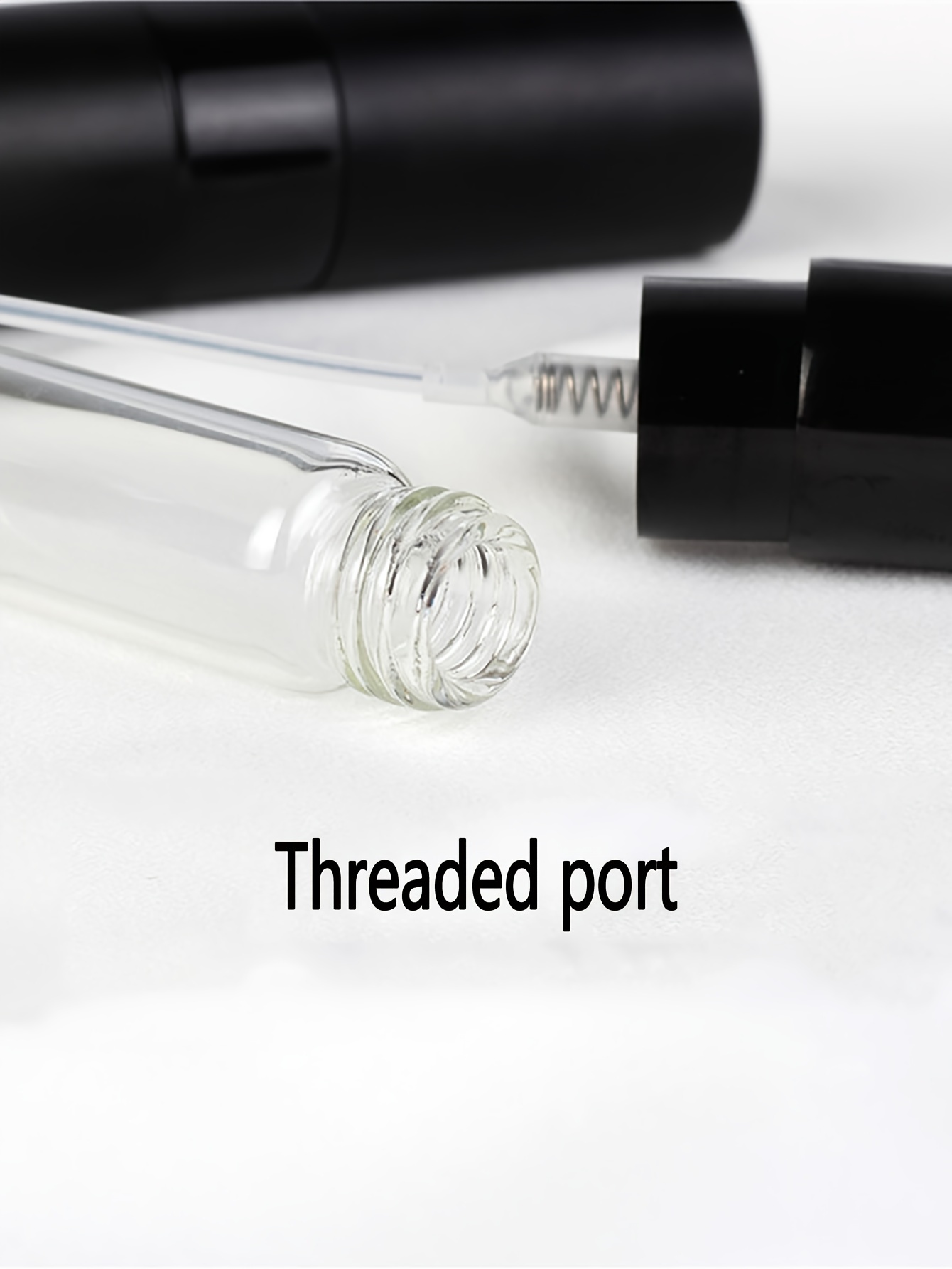 8ml Perfume Dispensing Bottle Rotating and Retractable Portable Spray Sample Sprayer Glass Empty Bottle Delivery Dispensing Perfume Tool Convenient to Carry Out Spray Perfume at Any Time