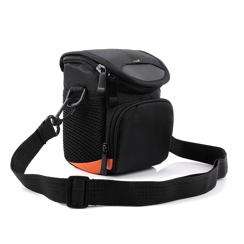 

Nylon Mirrorless Camera Bag - Black With Mesh Pocket, Adjustable Strap, Compatible With Rx100m7, M6, M10, G7x2, Gr2/3 - Ideal For Photography Enthusiasts