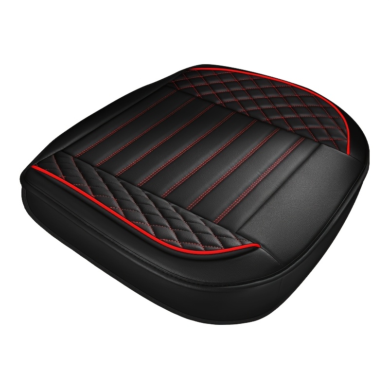 TEMU 1pc Of Car Seat Cover For The Front Single Seat, Suitable For , Made Of Faux Leather, Compatible With Sedans, Suvs, And Pickups