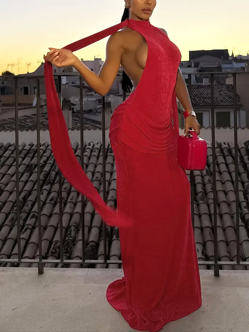 bar for backless dress Amazon.com: Women's Summer 1pc Sexy Satin Backless Tie Pleated Dress Fit For Bar Casual Short Dress : Clothing, Shoes & Jewelry