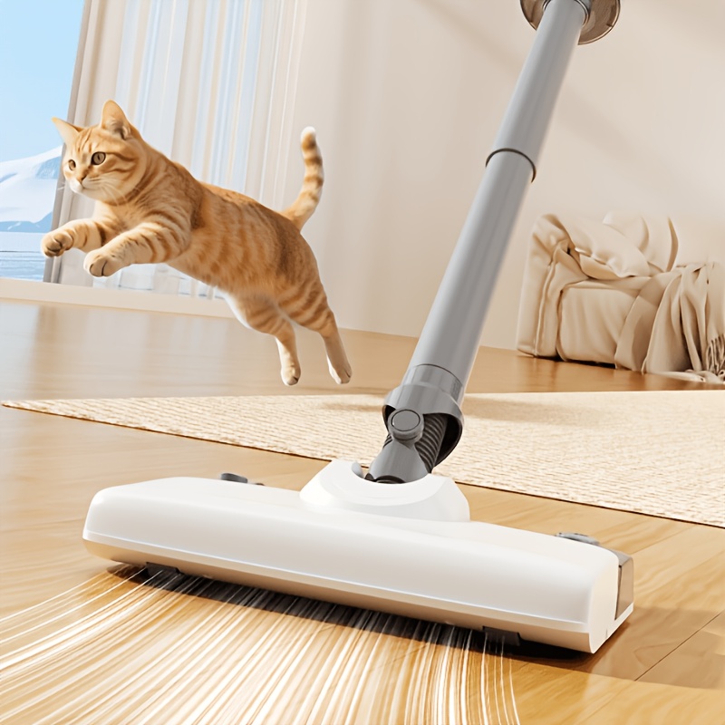 23kpa wireless vacuum cleaner 4 in 1 portable handheld car vacuum lightweight powerful suction long detachable water tank multi speed settings usb charging suitable for cleaning hard floors carpets and pet hair Product details 4