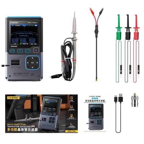 dso tc4 3 in 1 digital oscilloscope transistor tester generator 10mhz 48ms s automotive oscilloscope lcr tester tools handheld digital oscilloscope transistor tester source portable electronic tester tools