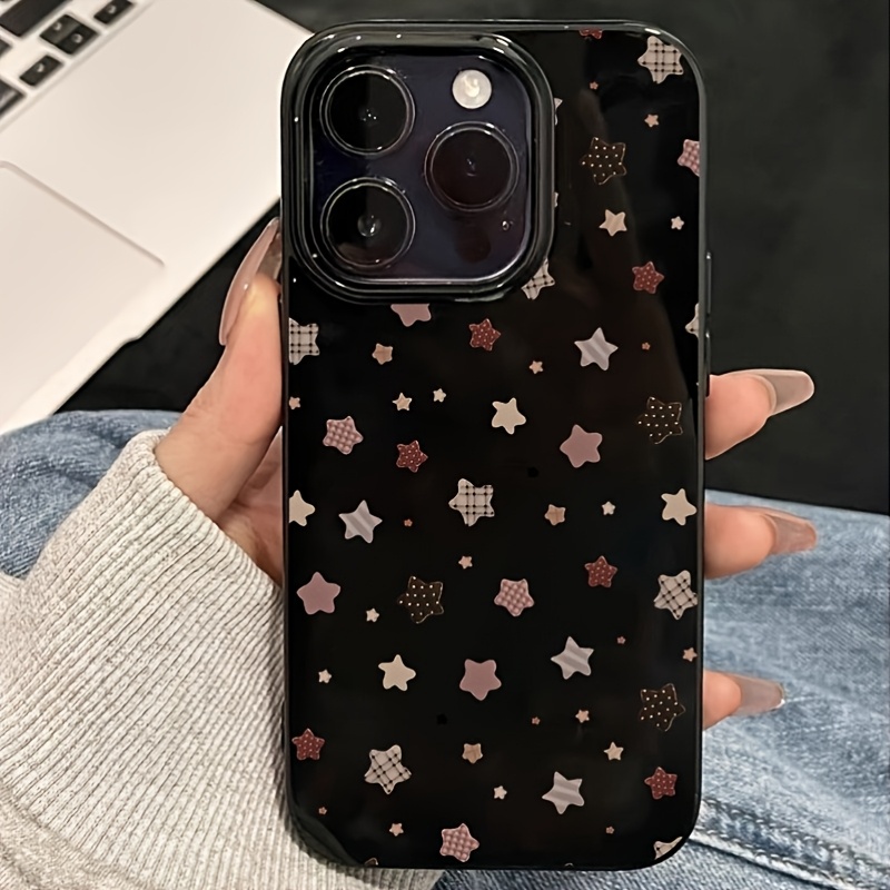 TEMU Phone Case: Artistic Jelly Case, Suitable For Fashion- Individuals. Compatible With Multiple Iphone Models Including 16/15/14/13/12/11 Pro