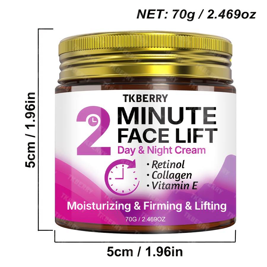 2 minute face lift day night cream collagen lift tight face - Temu
