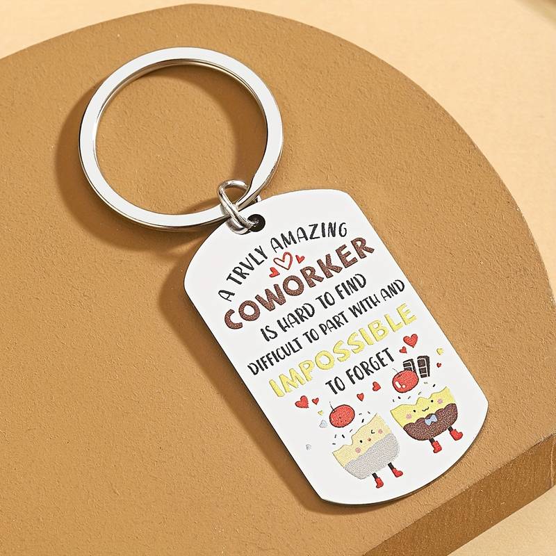 Set Di 4 Sottobicchieri In Legno Con Frase – Regalo Simpatico Per Colleghi Di Lavoro, Amici E Ufficio, 8x8 Cm