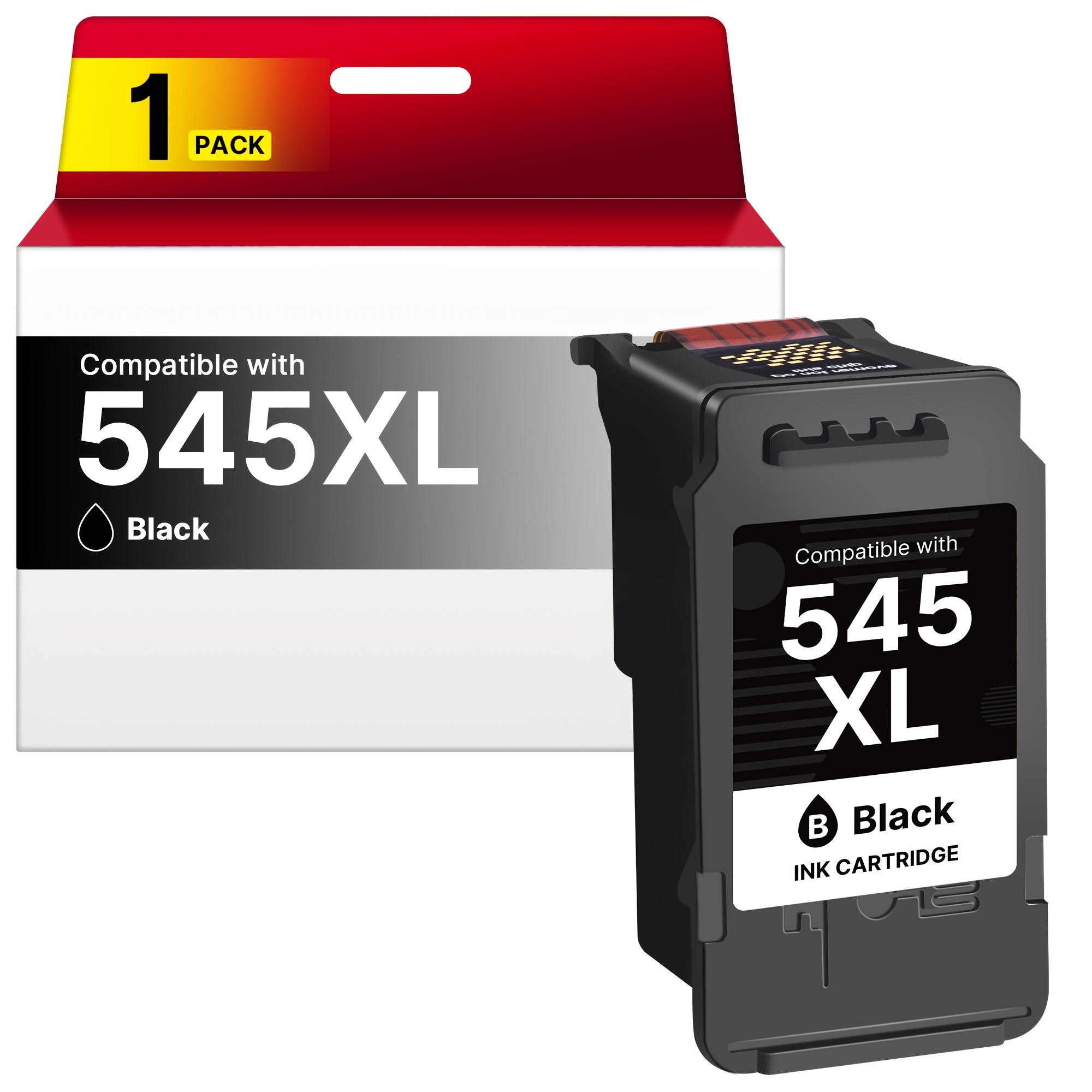 TEMU Cartouches d' 545XL à haut reconditionnées pour Canon PG-545 XL pour Canon MX495 MX490 IP2850 MG2450 IP2800 MG2550 MG2920 MG2950 MG2550S