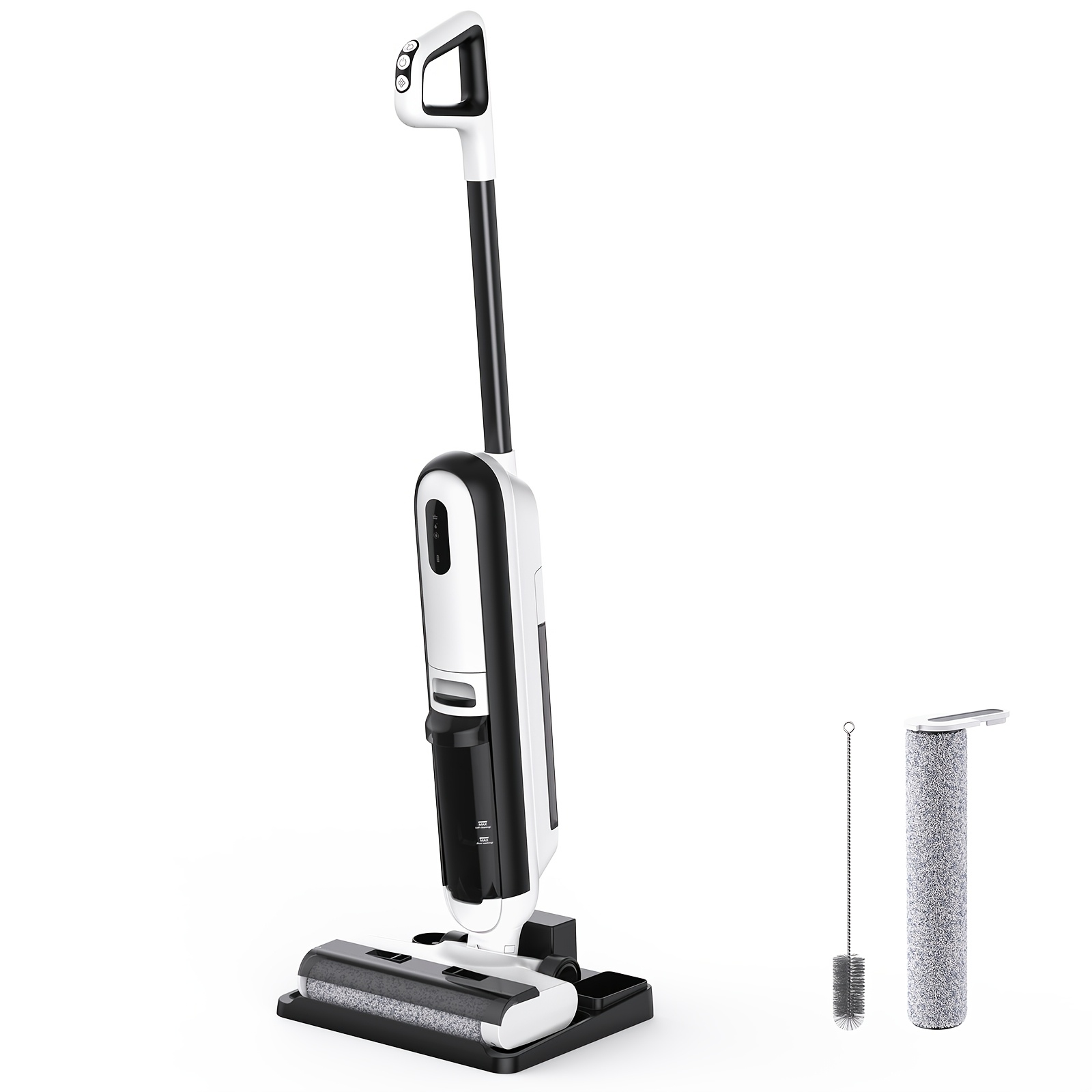 Image of Lubluelu Cordless Wet Dry Vacuum Mop 38000pa, High-capacity Water Tanks, Cleaning, Deep Cleaning With Pass, Self-cleaning Floor Washer, For Hard Floors & Pet Hair