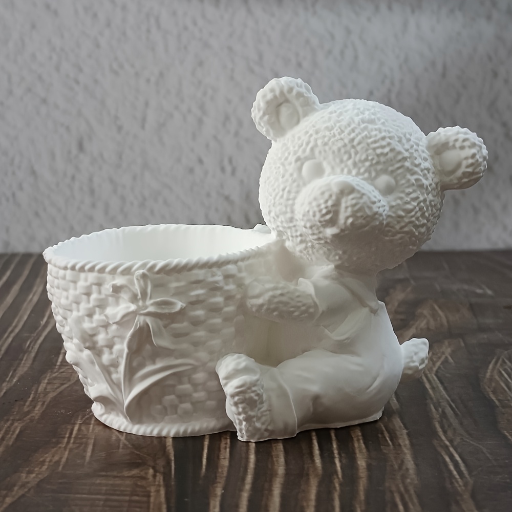Moule en silicone Druzy Bear 6 cm - Moule en résine - France