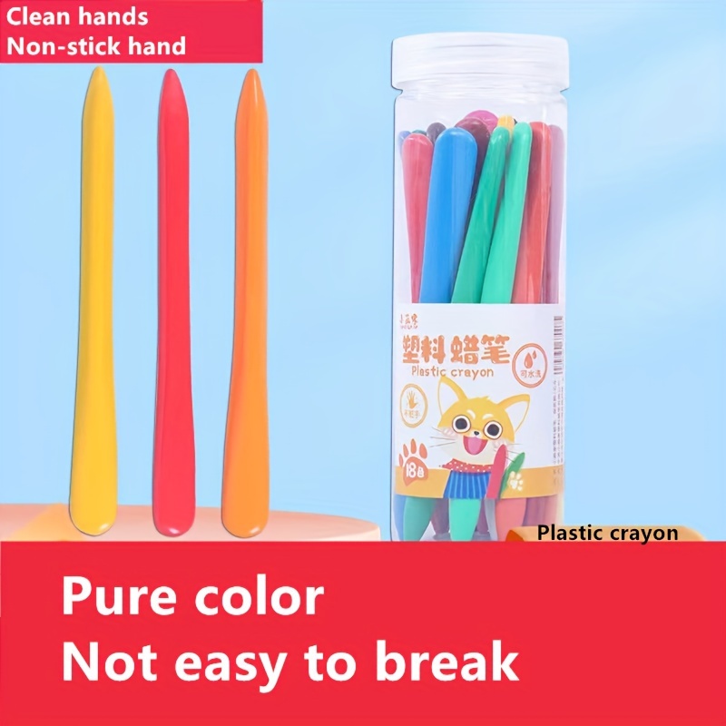 Durable And Won't Stain Hands Colored Twistable Crayons 12/18
