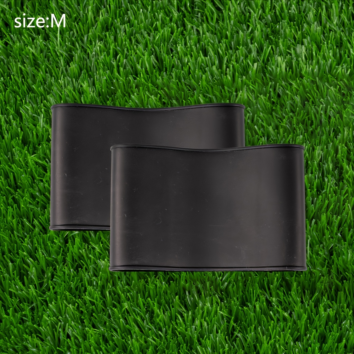 TEMU 1 paar antislip sportmouwen, met een omhullend ontwerp dat om de kuit past, eenvoudig schoon te maken, geschikt voor zoals voetbal, en hockey,