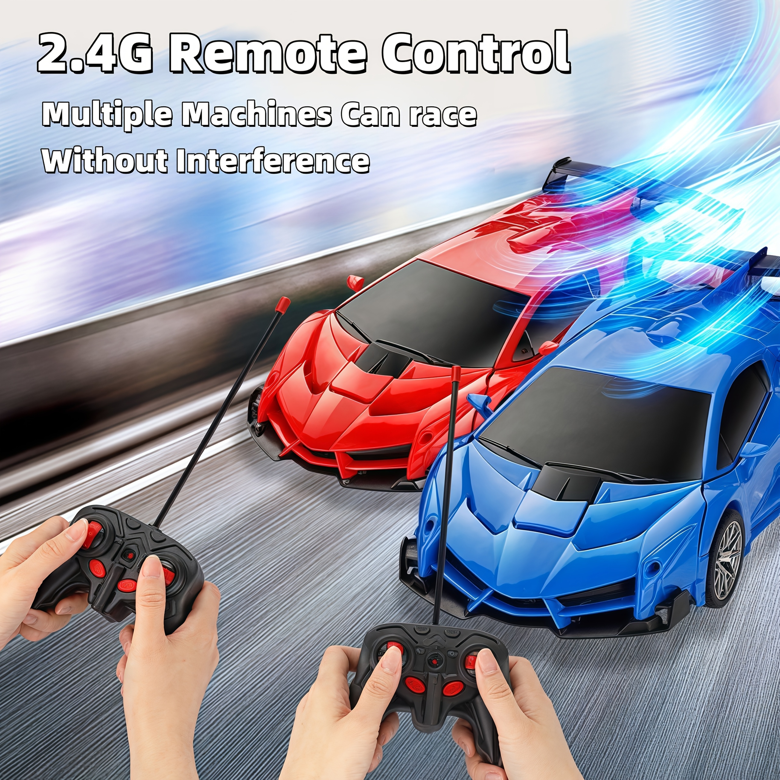 Transformer Car Robot, R/C Remote Control Car Toy, One-button Transformation, 1:18 Ratio, 360° Rotation Drift, Suitable for Toys, Gifts, Educational Toys for Children Over 3 Years Old