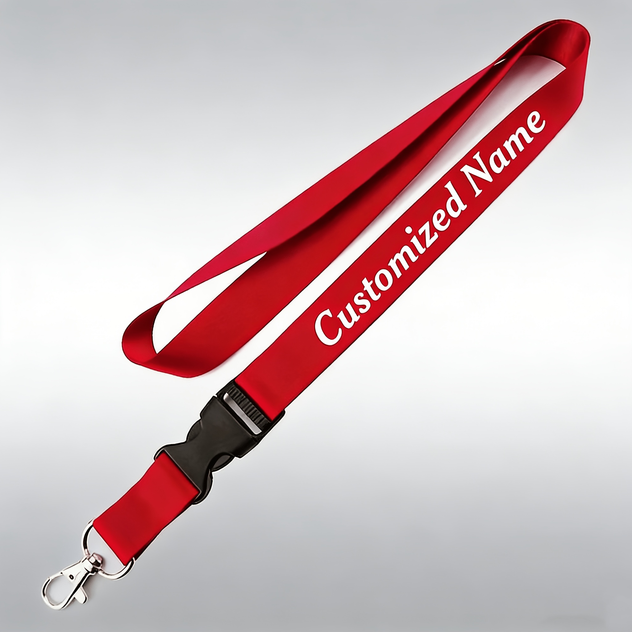 TEMU A Personalized Customizable Lanyard That Printed With Personalized Text, Name, Id Tag, Keychain, Mobile Phone Sports Pendant - Durable Polyester