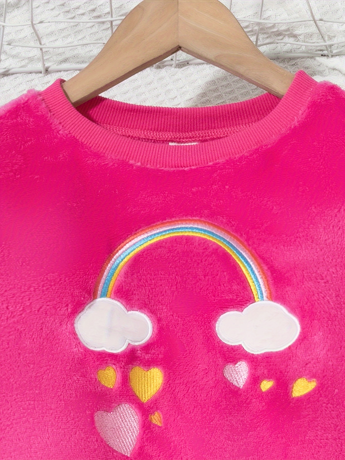 meisjes 2024 herfst lange mouwen regenboog cartoon - Temu Netherlands, image size:800x1066