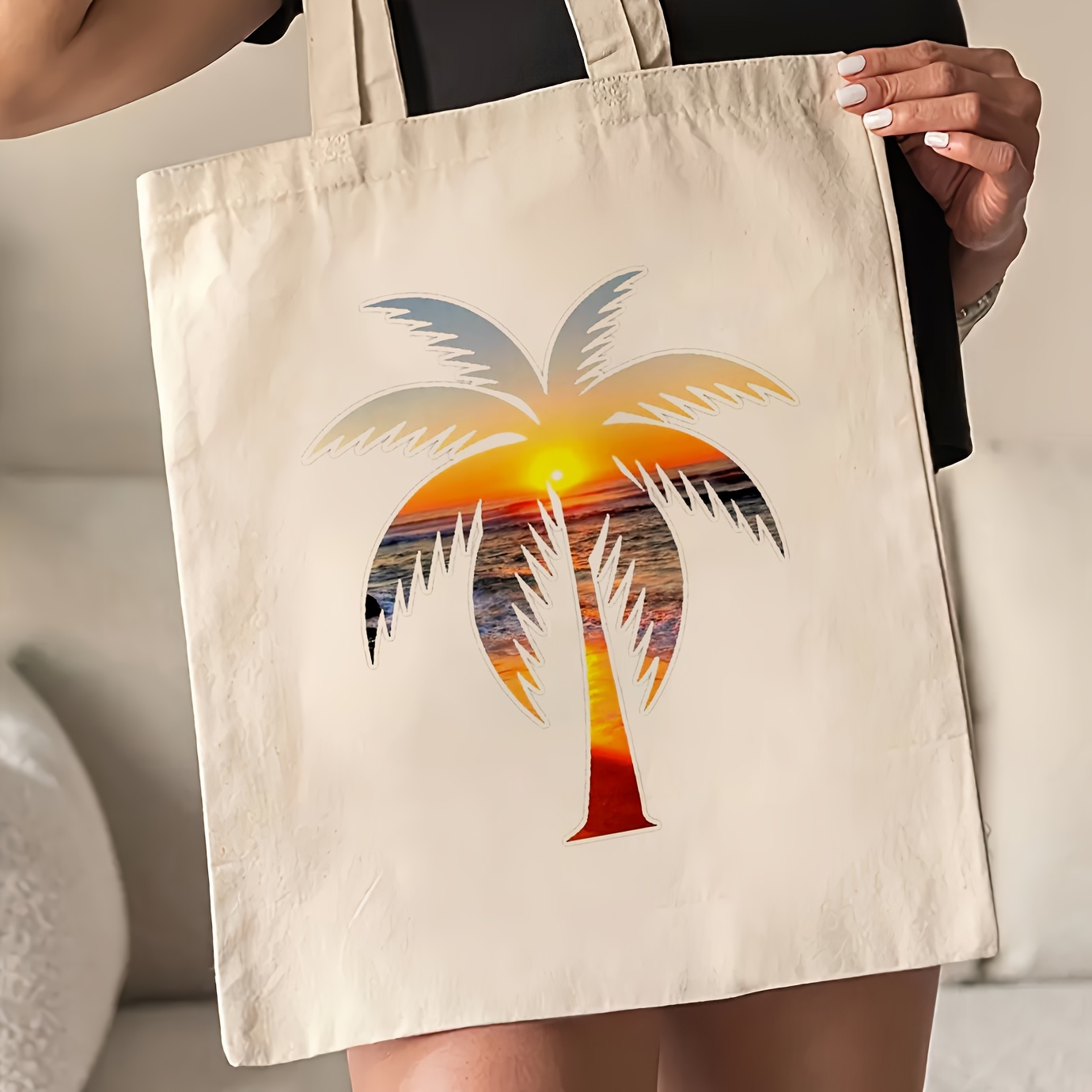 Tropicalia Top Handle Bag W/ Logo