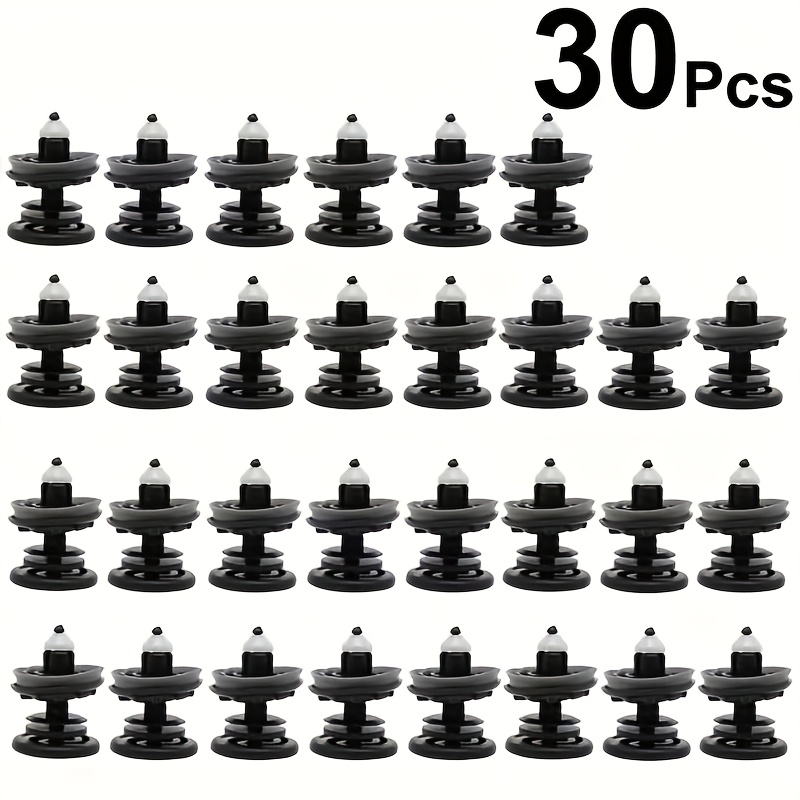 Image of 30pcs Car Door Panel Card Trim Clips Fixing Rivet For Vw For Golf For For Car Door Panel Anti Slip Fastening Parts Car Door Panel Card Trim Clips Inner Fastener Rivet