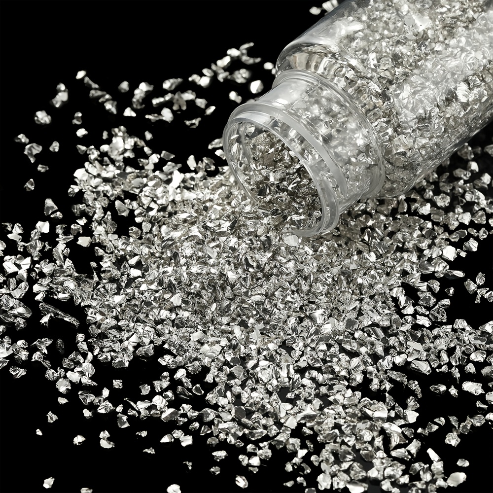 30g Multicolor Irregular Glass Crushed Stone Resin Fillings for DIY Jewelry, Epoxy Crafts, and Art Decorations