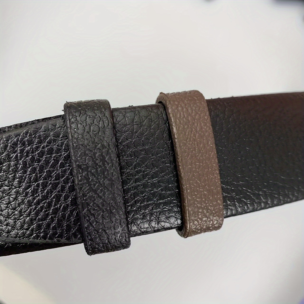 6pcs tpu   loops mens belt additions easy to secure   durable minimalist