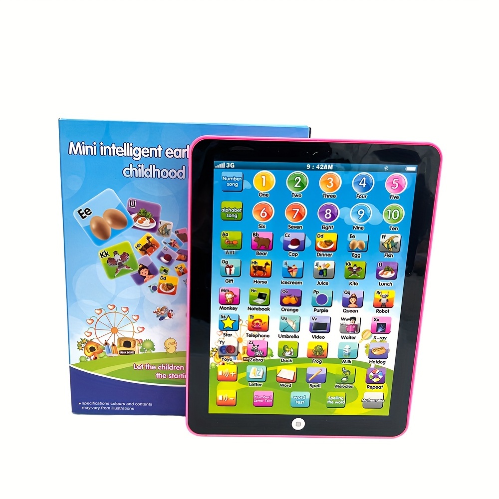 childrens educational tablet toy for 3 years old halloween christmas and thanksgiving day gift