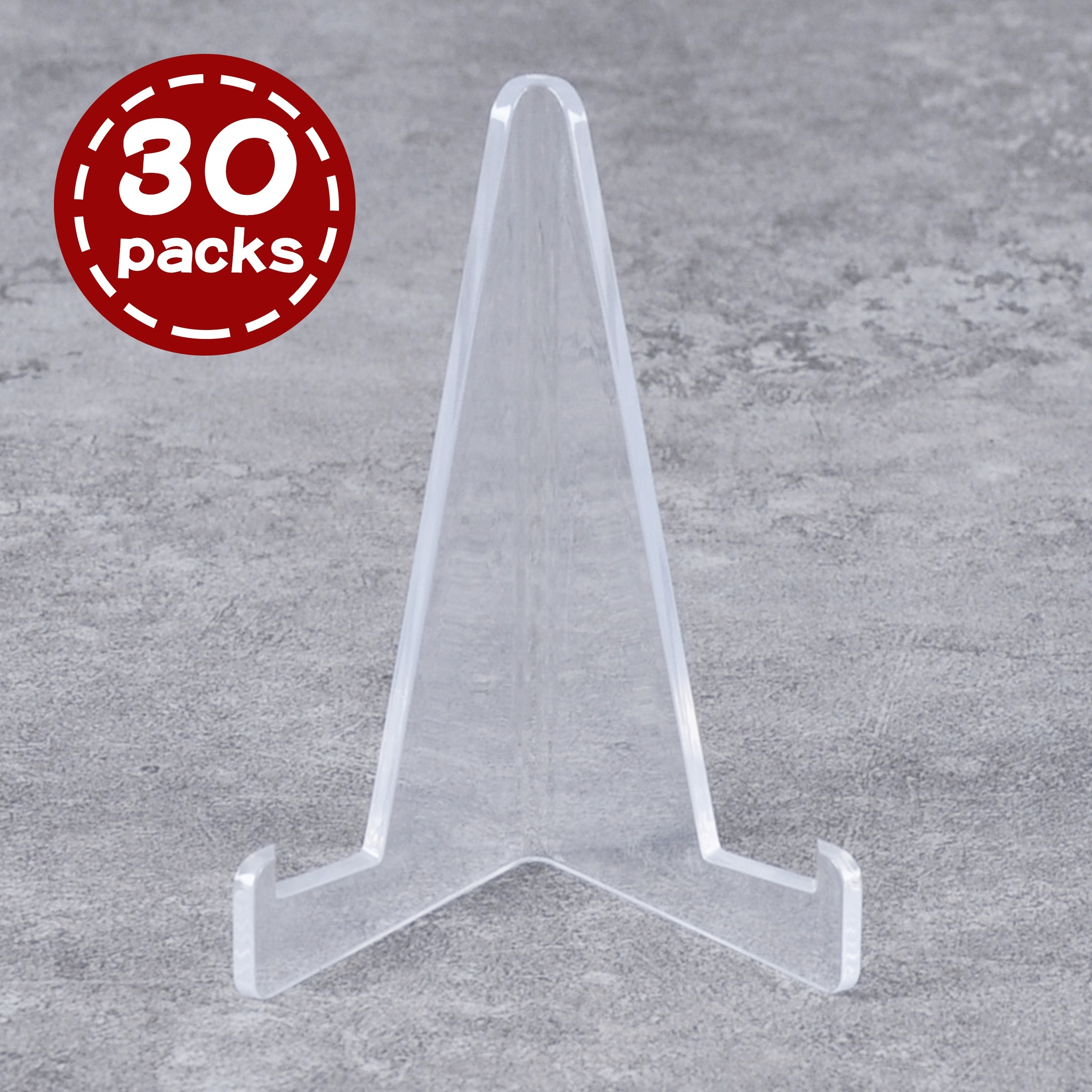Image of 30pcs, Trading Card Sports Card Stands, Clear Card Display Holders Racks For Psa Bgs Gma Csg Sgc